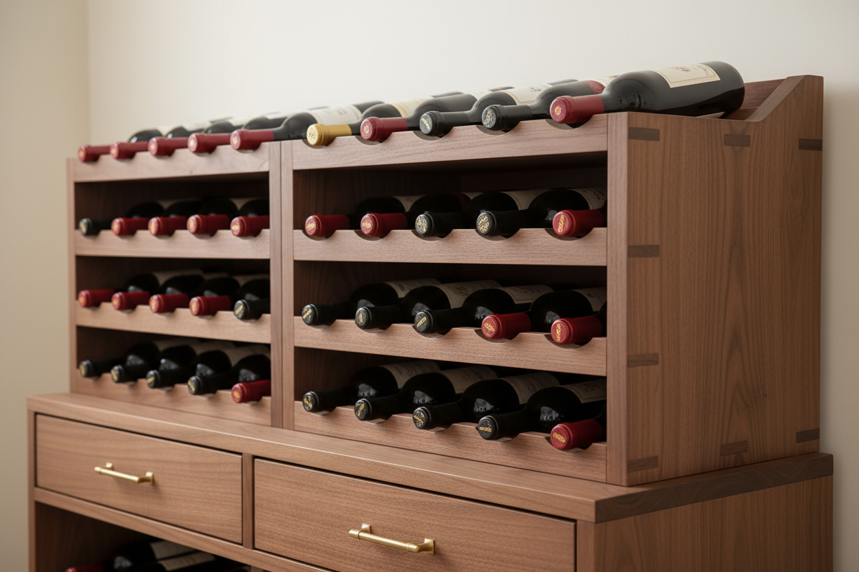Weinregal – Stilvolle Aufbewahrung für Weinliebhaber – VinocomWines