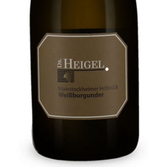 Ein Weißburgunder aus Meisterhand: Der 2022er MAINSTOCKHEIMER HOFSTÜCK vom Weingut Dr. Heigel