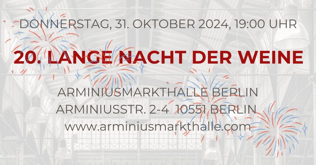 Lange Nacht der Weine am 31.10.2024