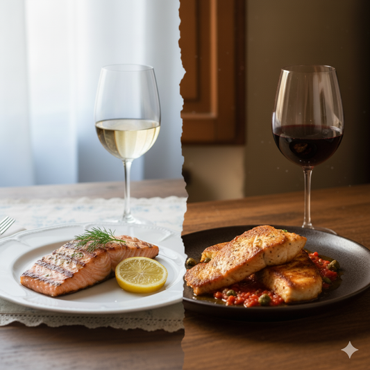 Grauburgunder zu Lachs: Das ultimative Pairing für mittelkäftigen Weißwein