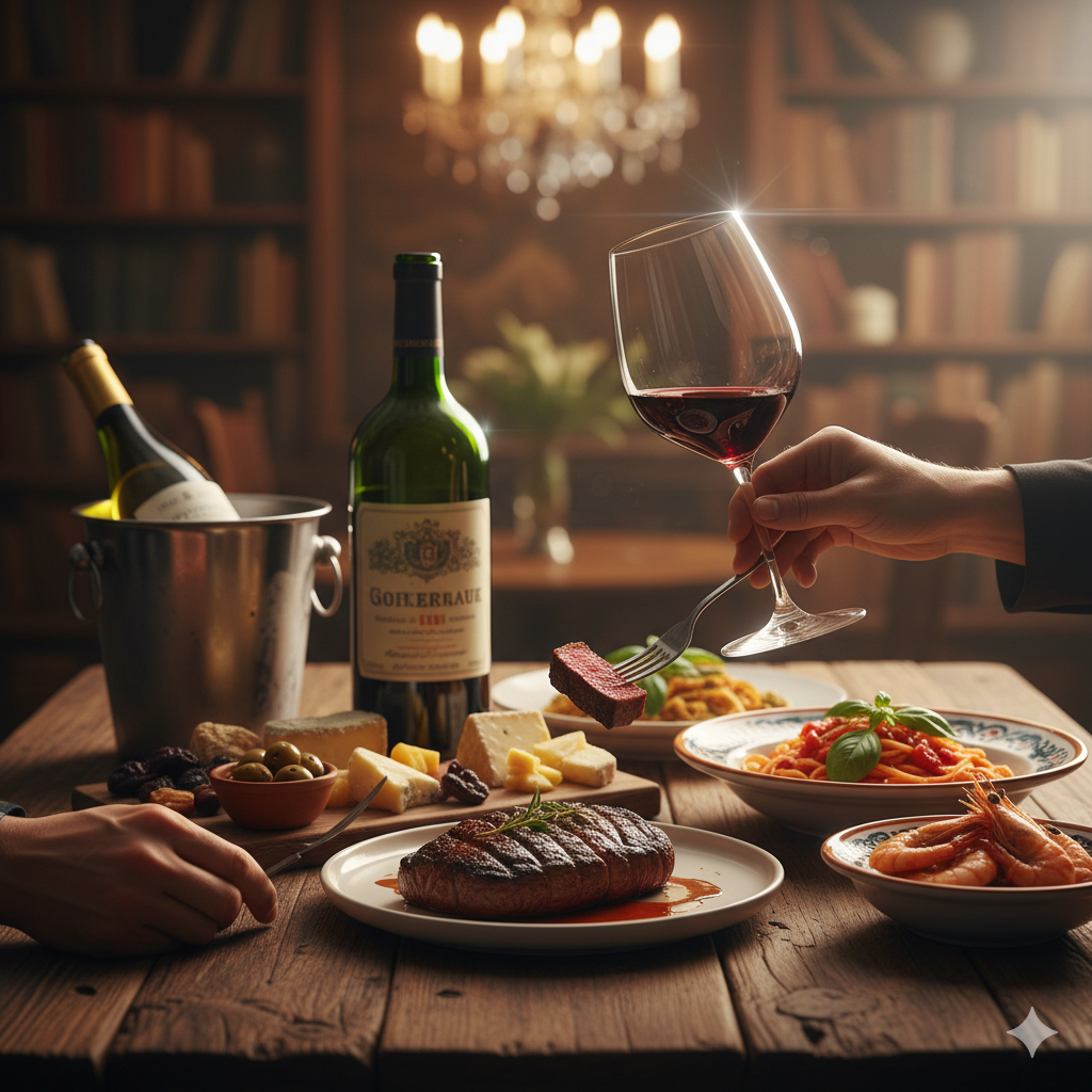 Warum die richtige Wein-Speise-Kombination den Genuss steigert