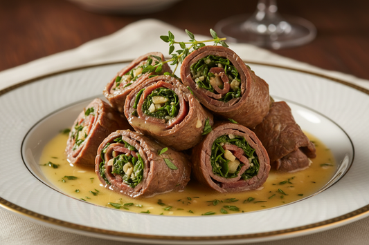 Italienische Involtini vom Kalb - mediterranes Genießen