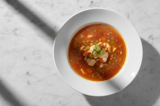 Soupe des poissons (französische Fischsuppe)  mit Rouille