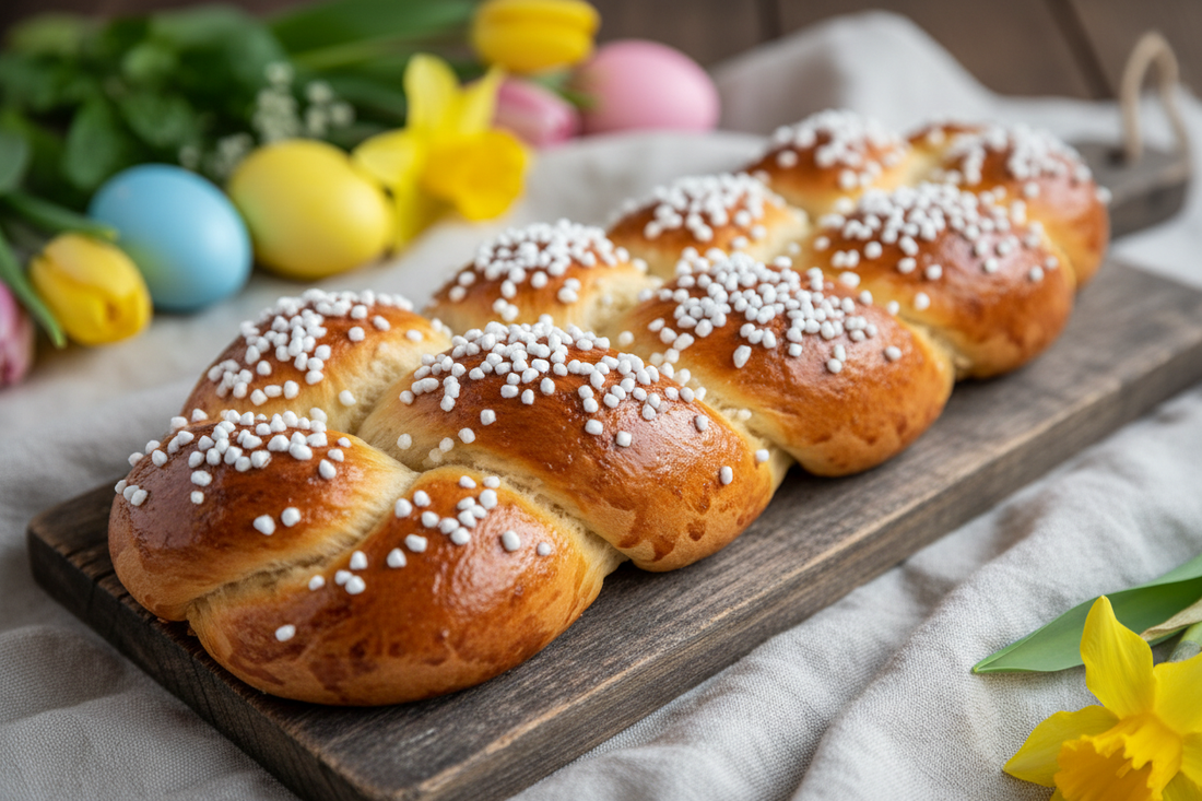 Eierlikör-Osterzopf: Fluffig, lecker, festlich