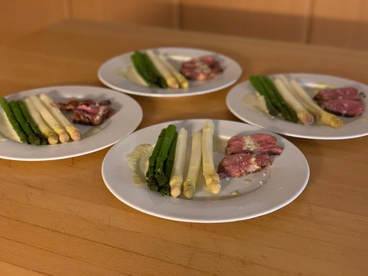Menüvorschläge mit Weinbegleitung vom Weingut Dr. Heigel: 1. Bald-ist-Frühling-Menü