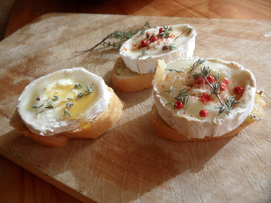 Gratinierter Ziegenkäse