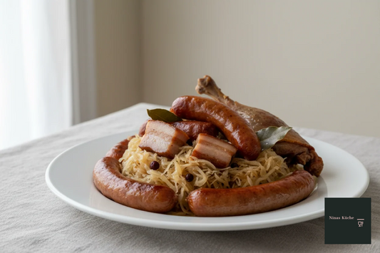 Choucroute garnie - Sauerkraut auf elsässische Art