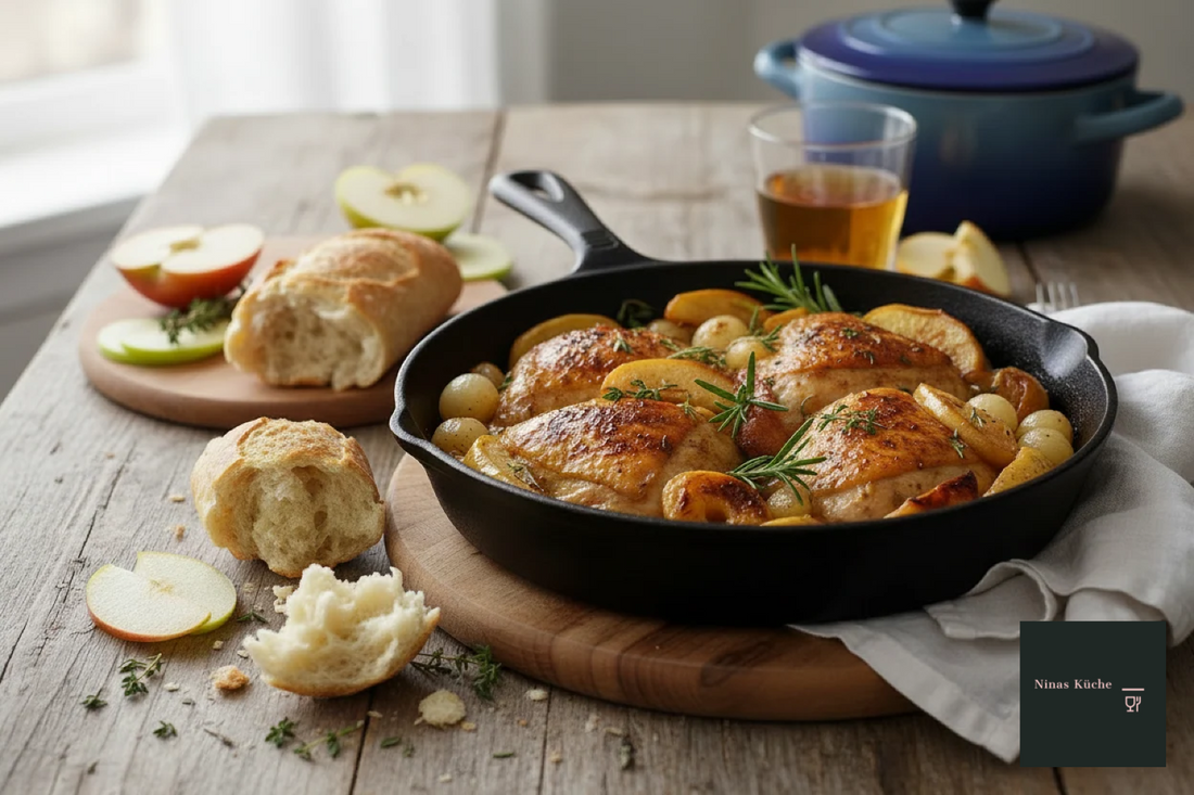 Coq au cidre - Winzerhuhn mal anders...