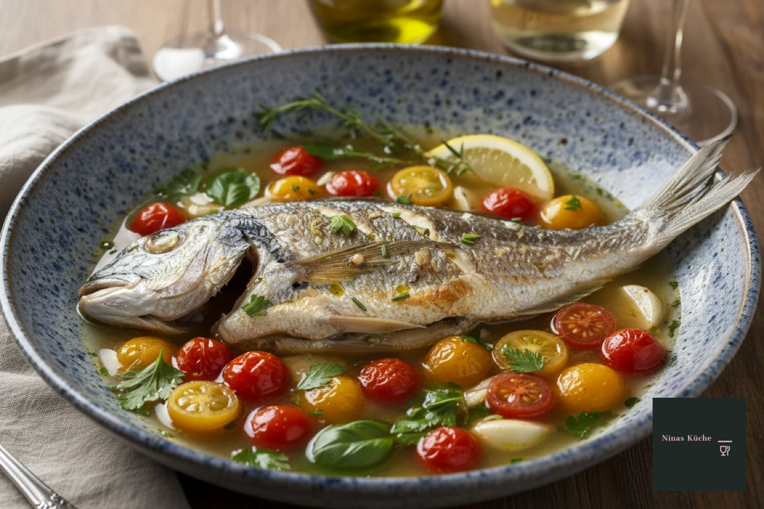 Dorade all'acqua pazza (im verrückten Wasser)