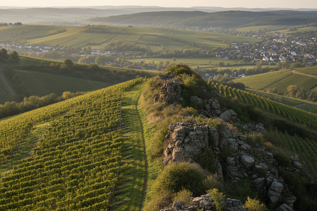 Zwei benachbarte Weinbergslagen als Vergleich von Erster Lage und Großer Lage