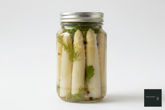 Eingelegter weißer Spargel: Delikatesse im Glas