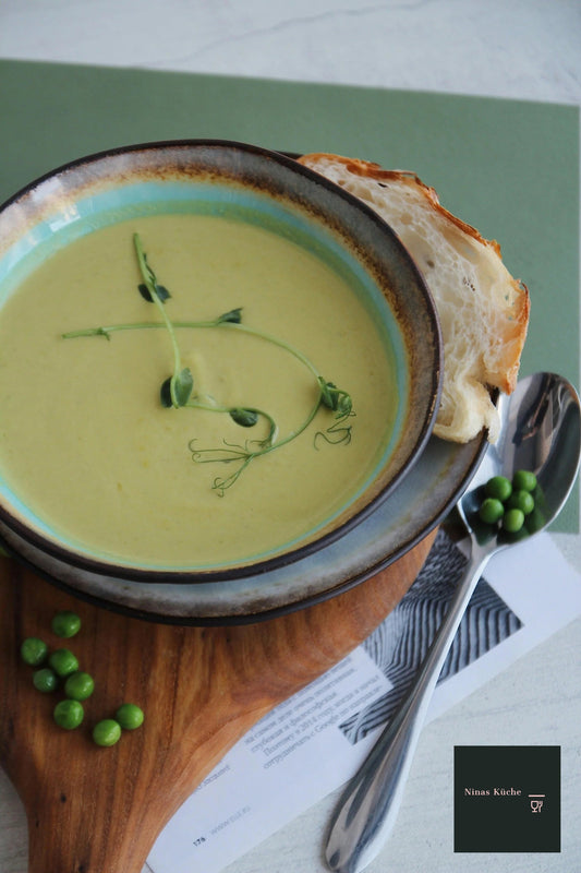 Erbsen-Estragon-Suppe - Frühlingsstimmung!