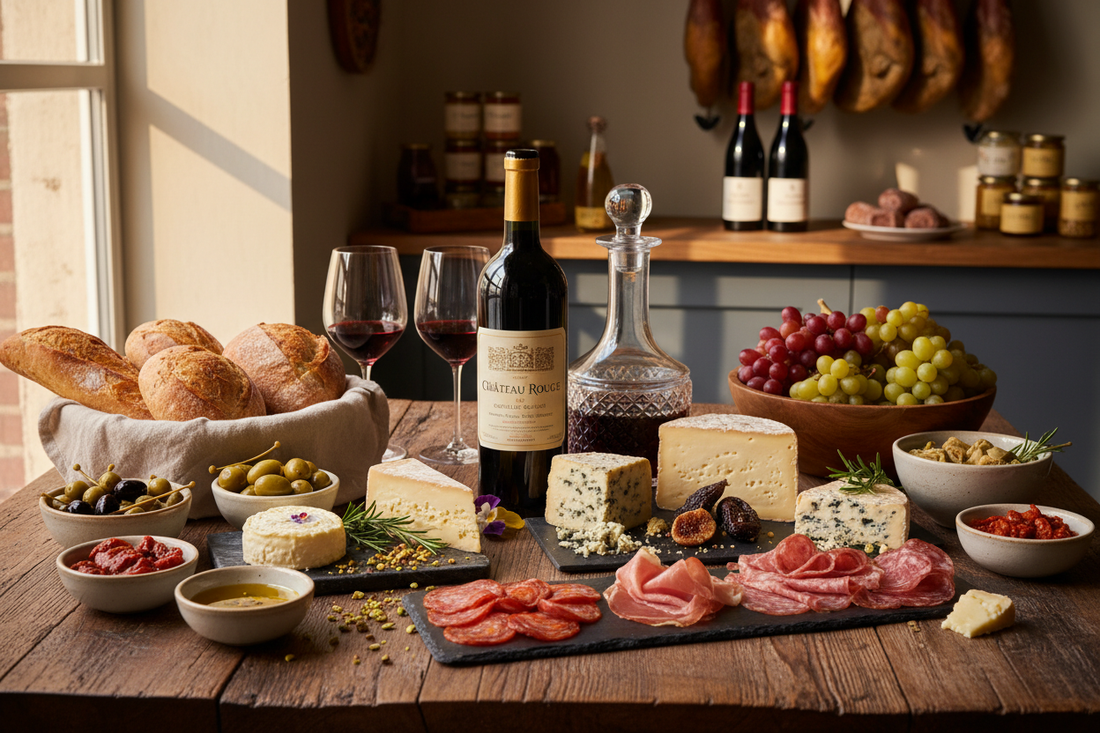 Feinkost und Wein: Genussmomente für Zuhause