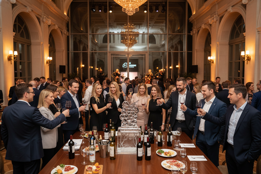 Wein für Firmenfeiern: Genussvoll anstoßen und verbinden