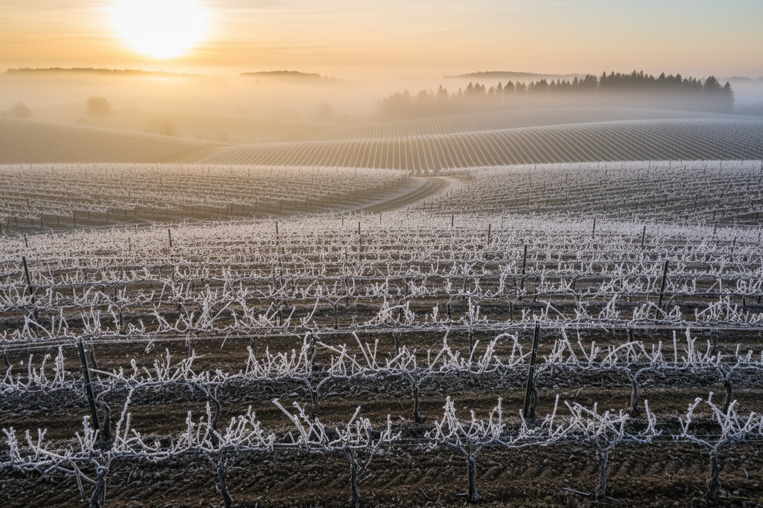 Frost im Weinberg: Wenn die Kälte zur Gefahr wird