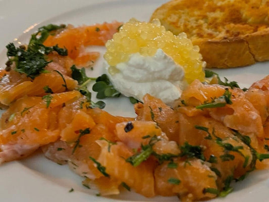 Gebeizter Lachs