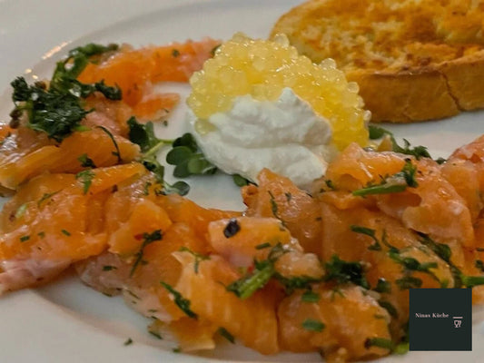 Gebeizter Lachs
