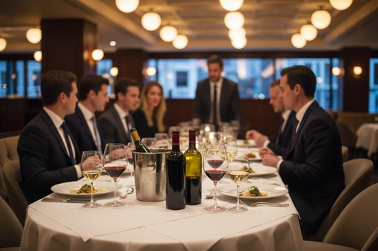 Wein für Geschäftsessen: Stilvoll genießen und Eindruck hinterlassen