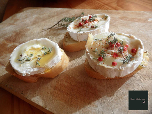 Gratinierter Ziegenkäse