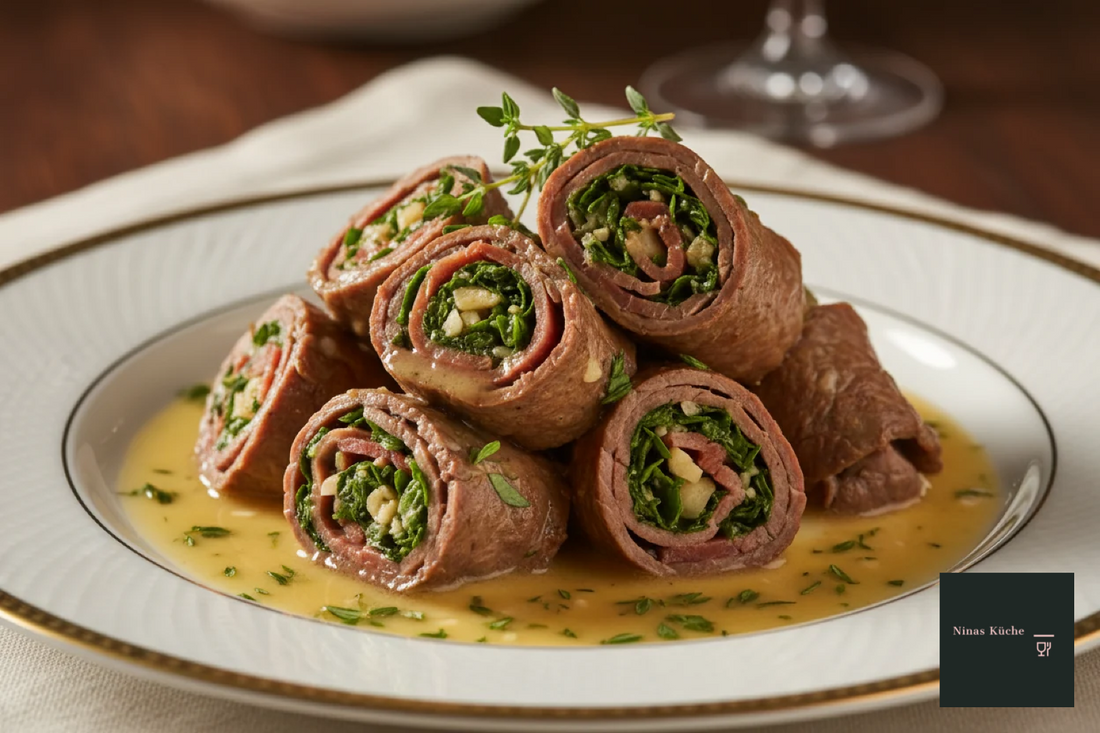 Italienische Involtini vom Kalb - mediterranes Genießen