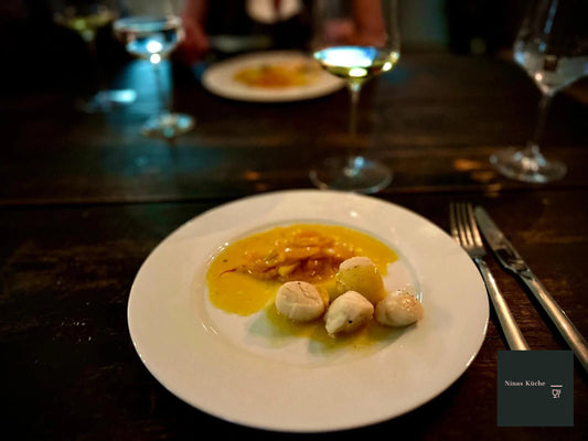 Jakobsmuscheln mit Fenchel, Orange und Safran - Genuss mit allen Sinnen