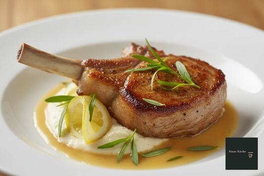 Kalbskotelett mit Zitrone und Mascarpone