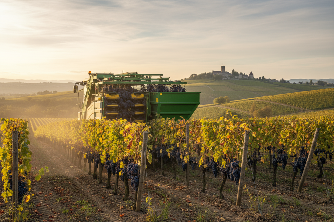 Maschinelle Ernte im Weinbau: Technik trifft Tradition