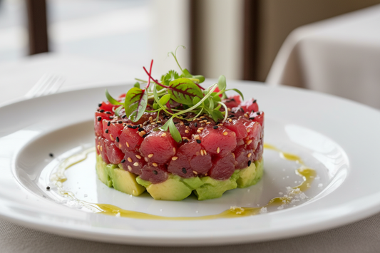 Thunfisch-Avocado-Tatar mit Limette