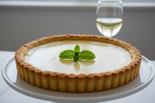 Tarte au vin - Weißweintarte