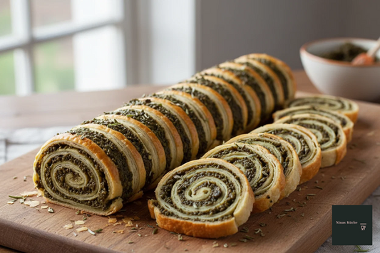 Palmiers mit Oliventapenade - der perfekte Snack zum Wein!