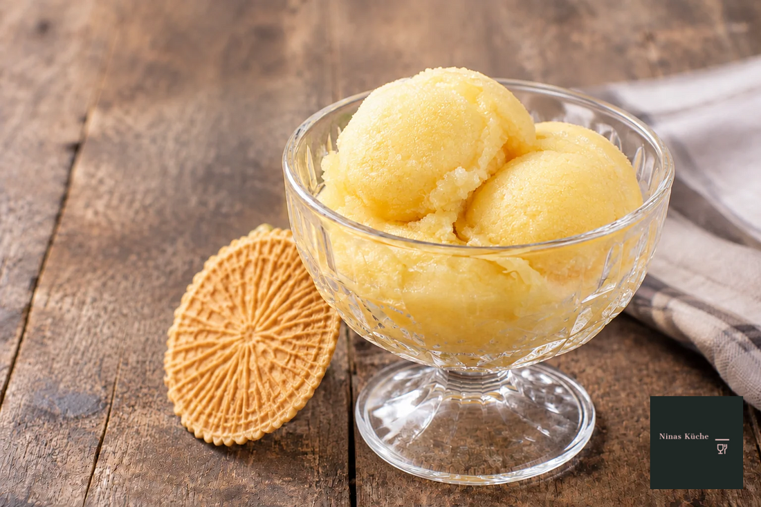 Quittensorbet - herbstlich-süß-säuerliche Erfrischung
