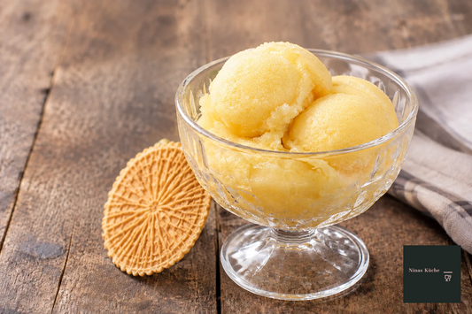 Quittensorbet - herbstlich-süß-säuerliche Erfrischung