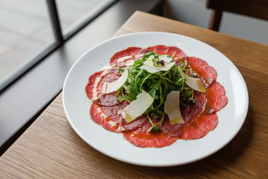 Carpaccio di manzo - ganz klassisches Rindercarpaccio