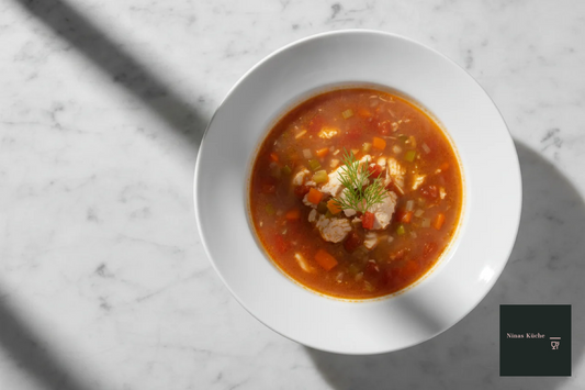 Soupe des poissons (französische Fischsuppe) mit Rouille