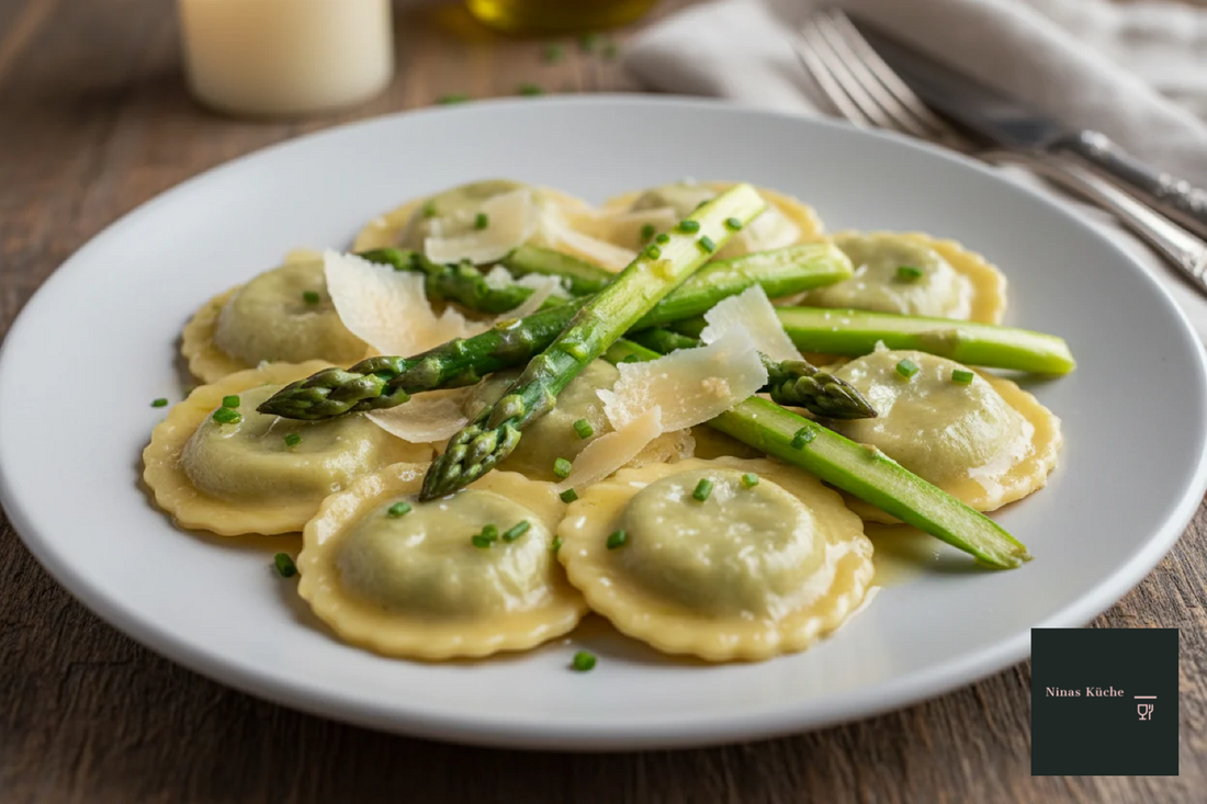 Grüner Spargel in Ravioli: Das perfekte Frühjahrsrezept