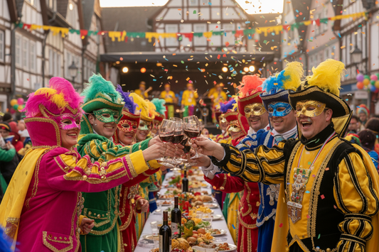Karneval: Wein als festlicher Begleiter für bunte Nächte