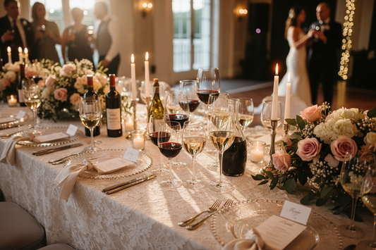 Wein für Hochzeiten: Eleganz und Genuss für den großen Tag