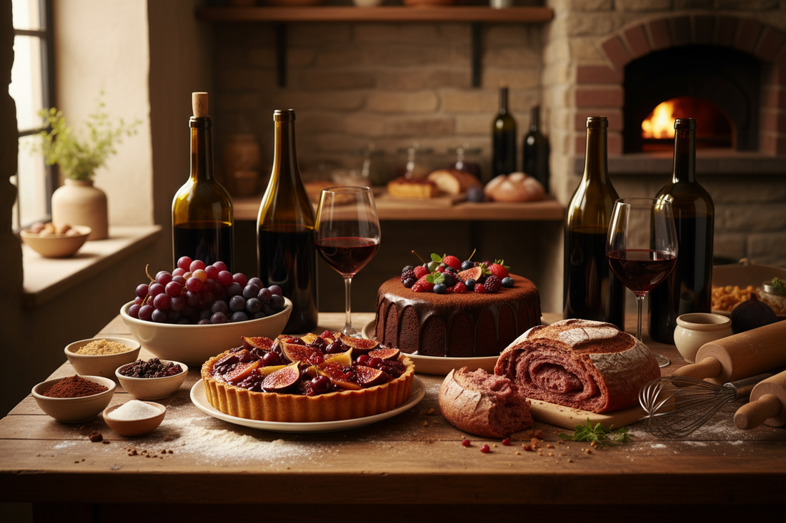 Wein zum Backen: Aromatische Begleiter für Kuchen und Desserts