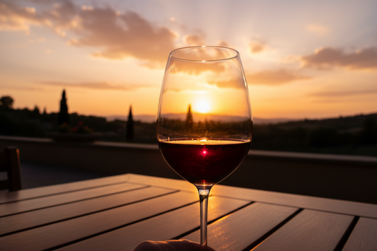 Weinempfehlung für Sonnenuntergang: Genussvolle Momente draußen