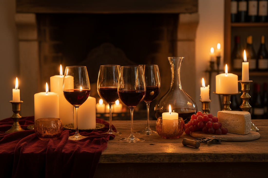 Wein für Candle-Light-Dinner – Romantik im Glas