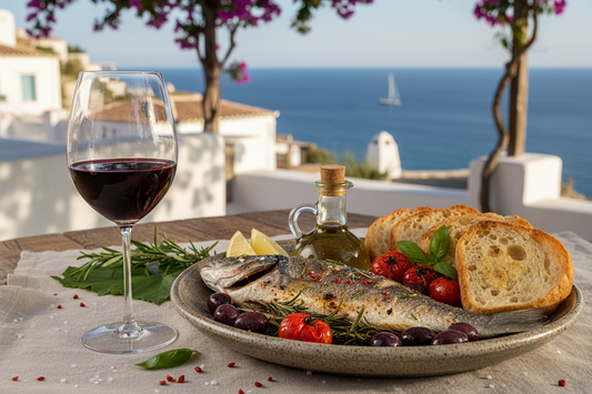 Wein in der mediterranen Ernährung – Genuss, Gesundheit und Lebensfreude