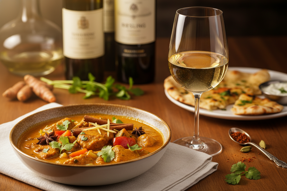 Wein für indisches Essen: Perfekte Kombinationen für exotische Aromen
