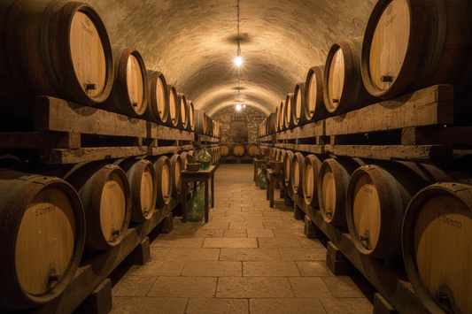 Weinfässer: Traditionelles Handwerk und Weinlagerung