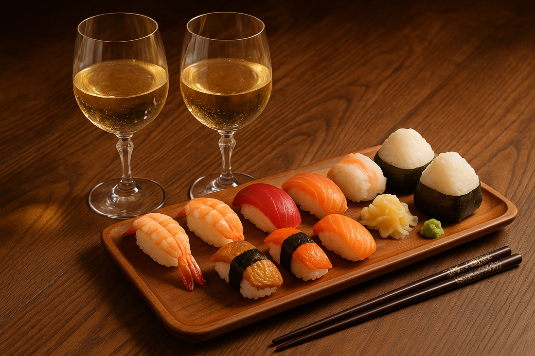 Wein zu Sushi: Die perfekte Harmonie zwischen Wein und japanischer Küche
