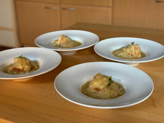 Aromatische Zwiebelsuppe - wärmend, wohlig, kräftig